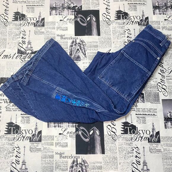 Breakdown 90s y2k phat pants raver Women´s ultra wide...